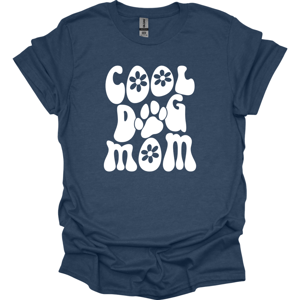 Cool Dog Mom Retro T-Shirt