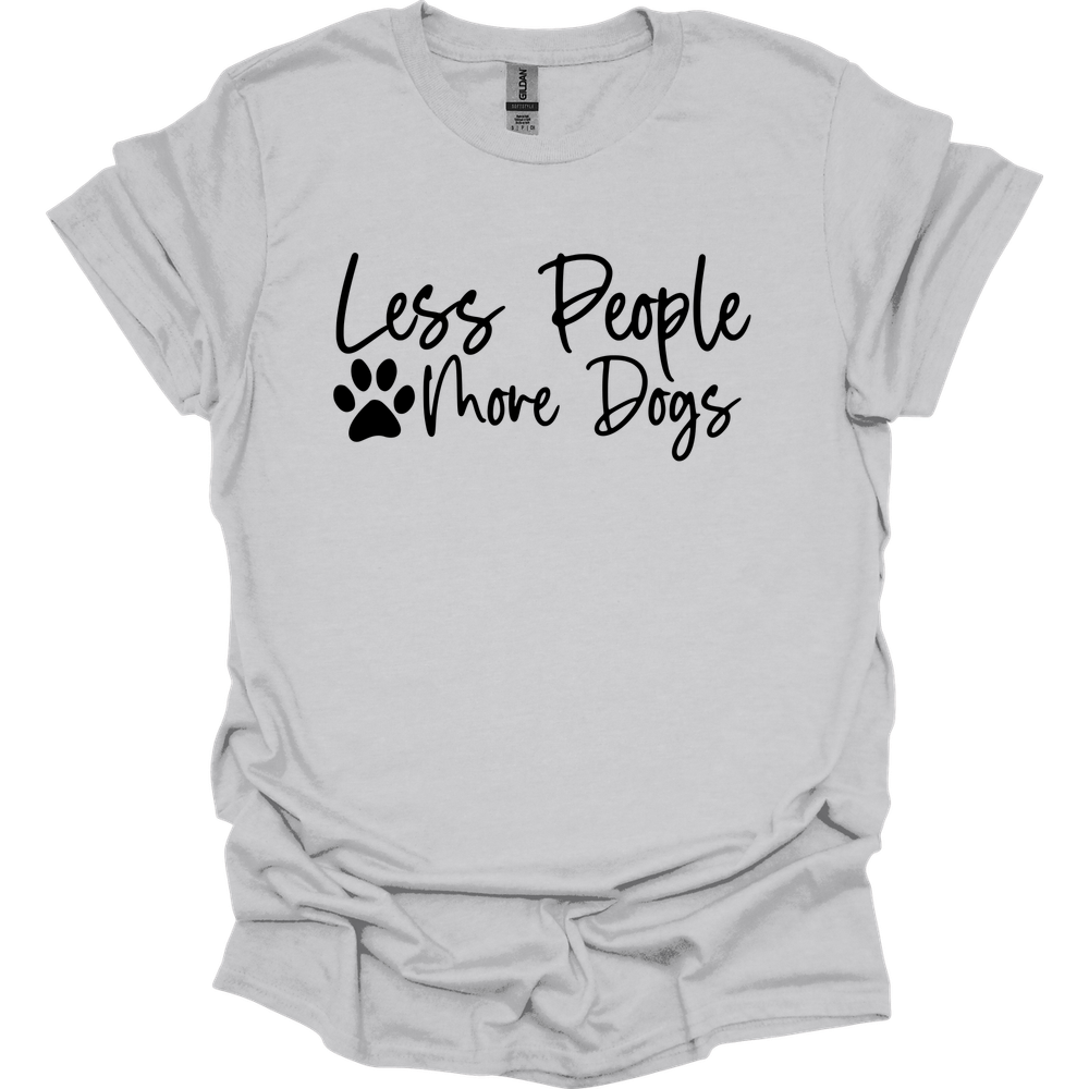Less People More Dogs T-Shirt
