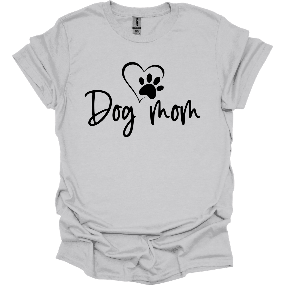 Dog Mom Heart T-Shirt