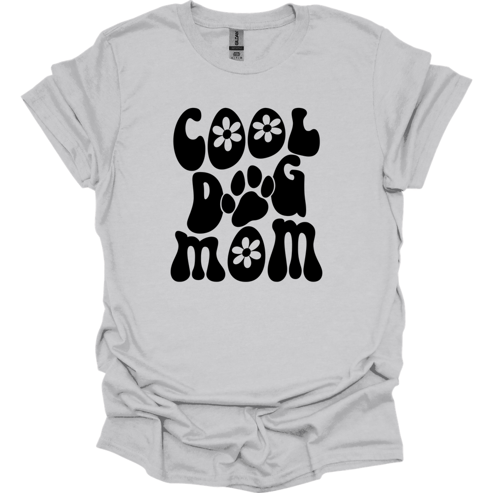 Cool Dog Mom Retro T-Shirt