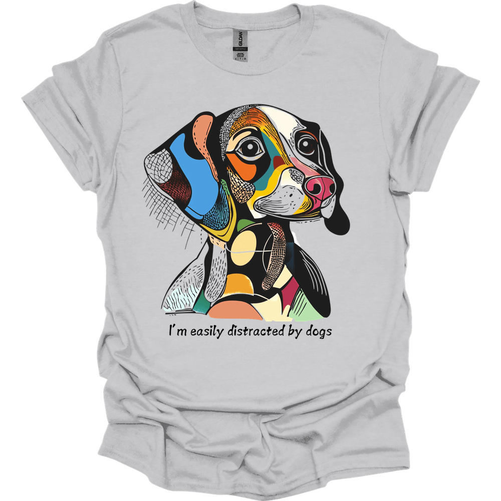 I'm Easily Distracted By Dogs 11 T-Shirt