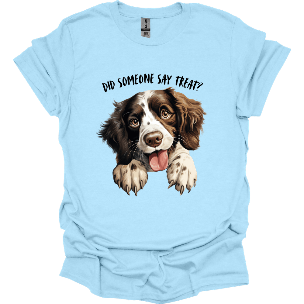 Springer Spaniel - Did Someone Say Treat T-Shirt