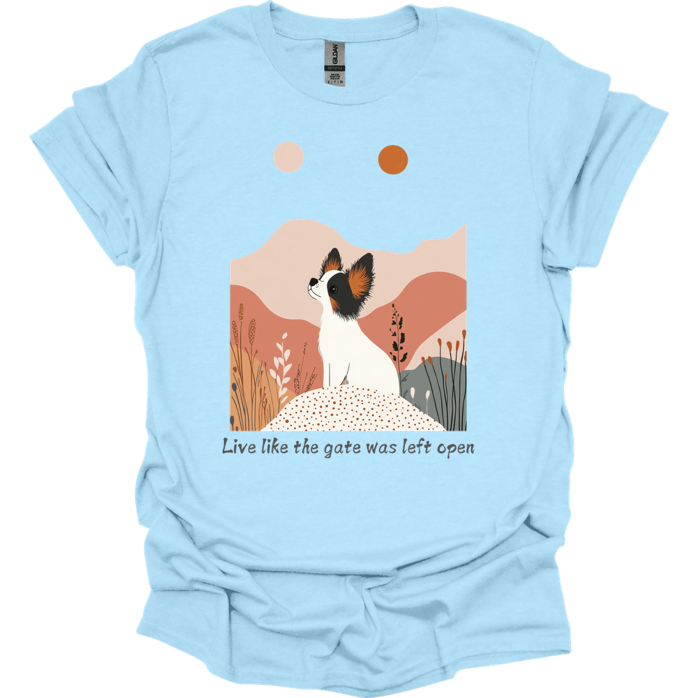 Papillon - Live Like The Gate Was Left Open T-Shirt