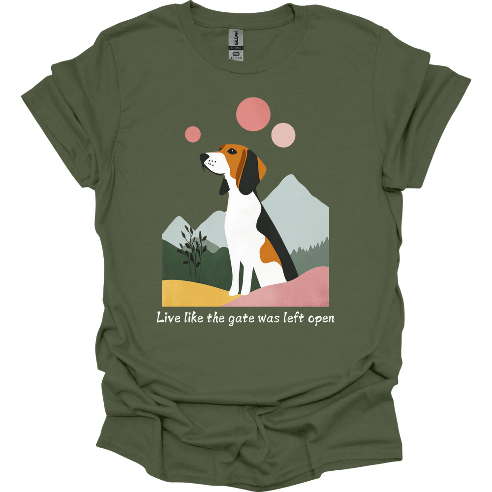 Foxhound - Live Like The Gate Was Left Open T-Shirt