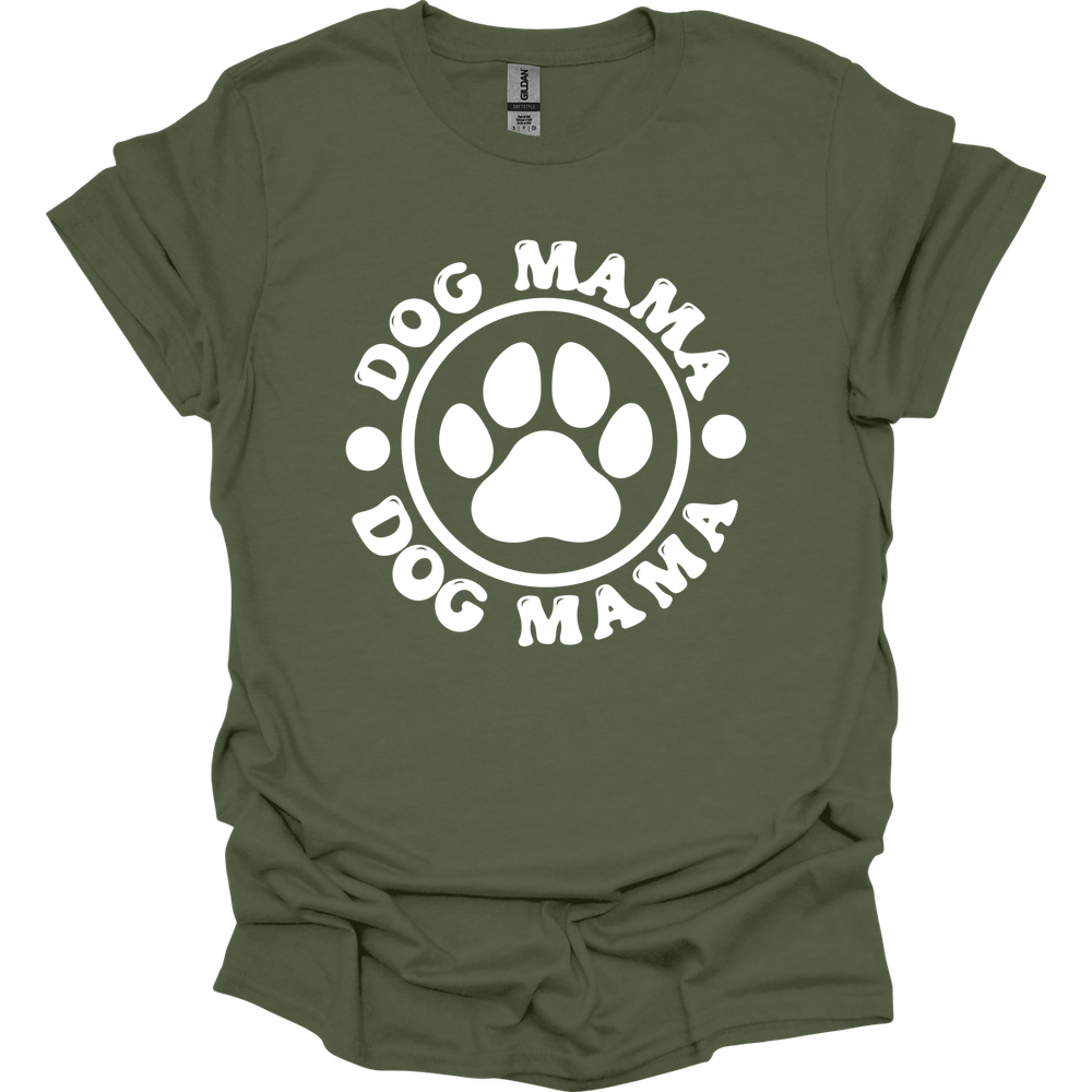 Dog Mama Paw T-Shirt