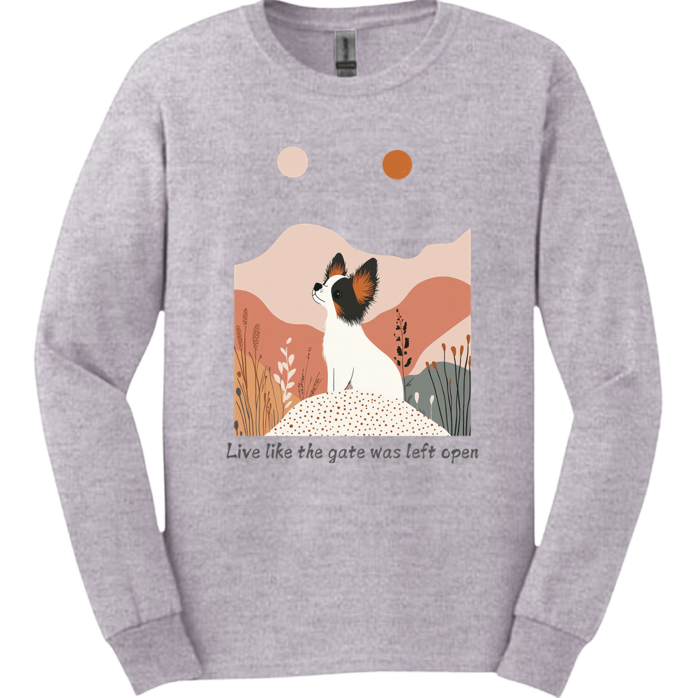 Papillon - Live Like The Gate Was Left Open Long Sleeve