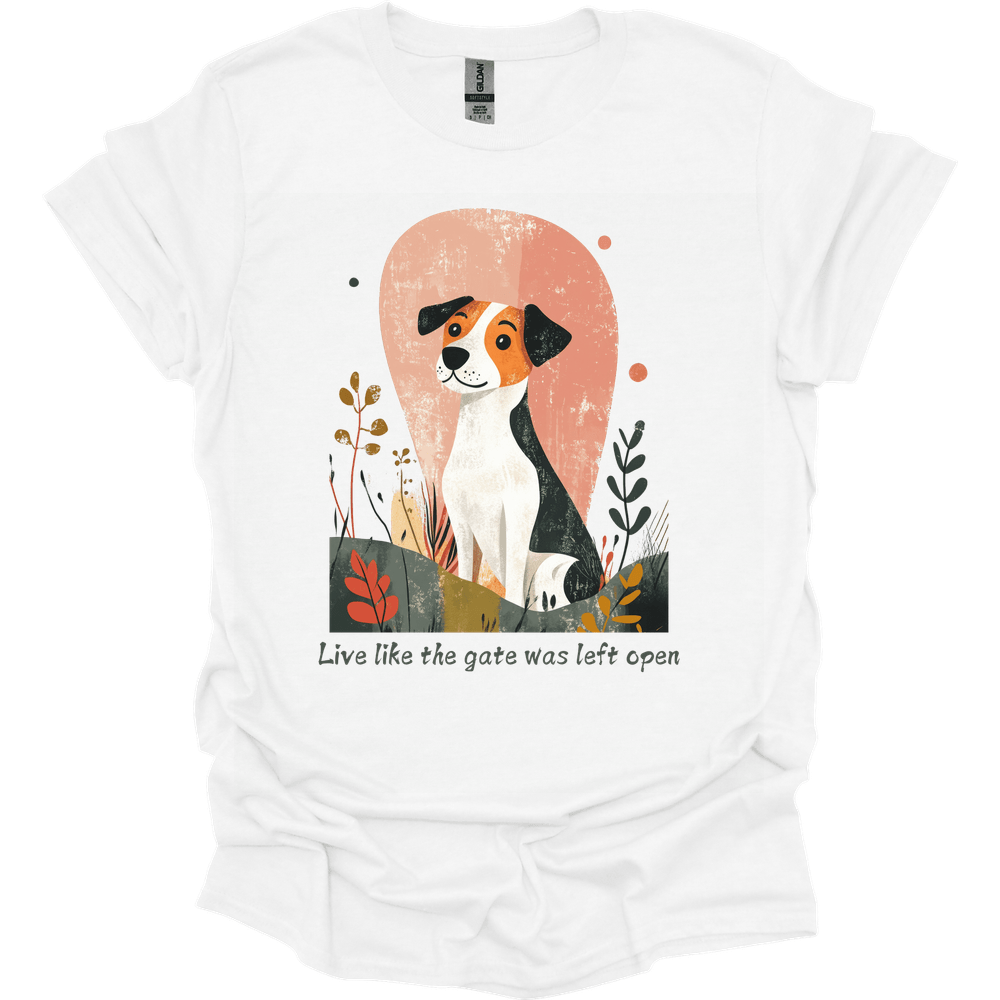 Jack Russell - Live Like The Gate Was Left Open T-Shirt