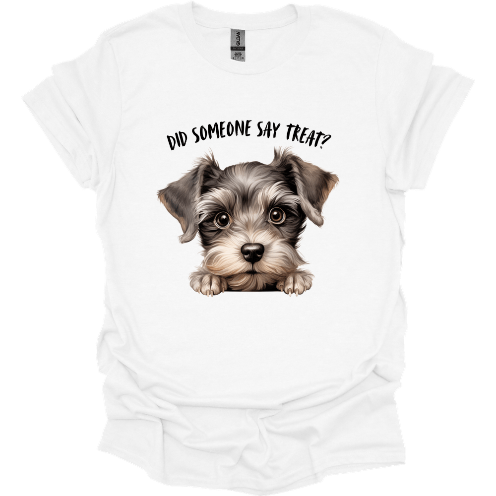 Schnauzer - Did Someone Say Treat T-Shirt