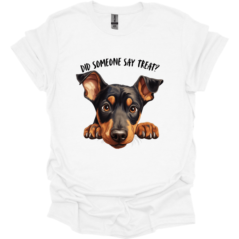 Dobermann - Did Someone Say Treat T-Shirt