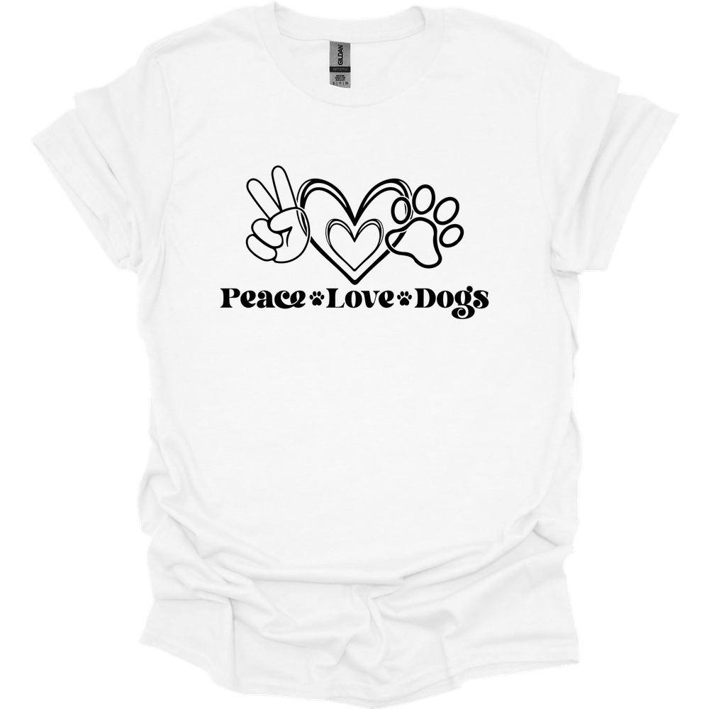 Peace Love Dogs T-Shirt