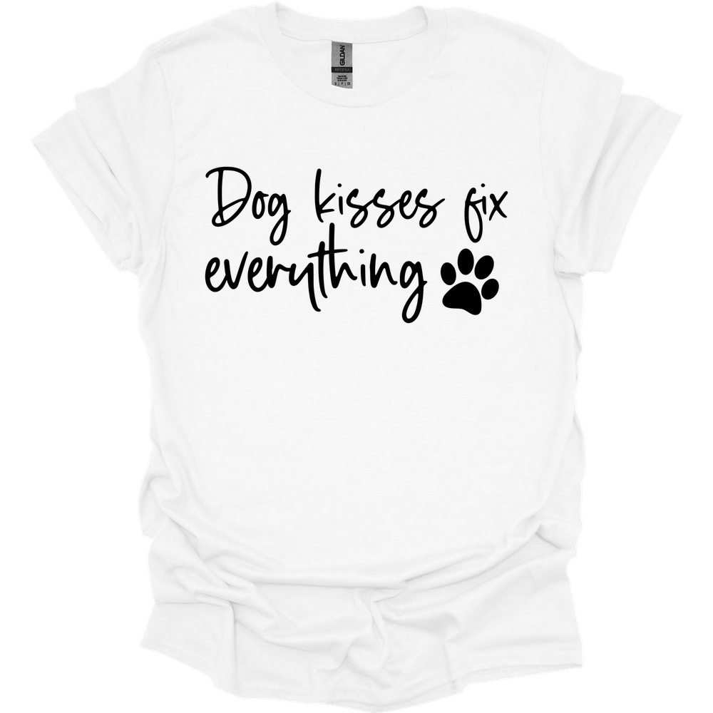 Dog Kisses Fix Everything T-Shirt