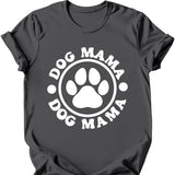 Dog Mama Paw T-Shirt