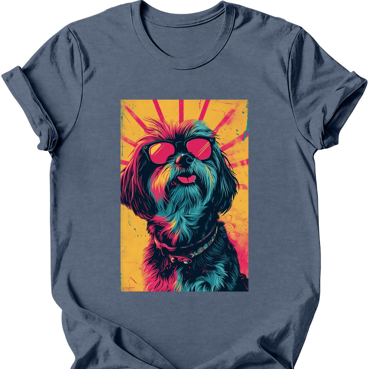 Lhasa Apso - Punk Dog T-Shirt