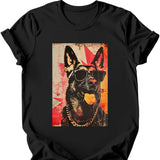 German Shepherd - Punk Dog T-Shirt