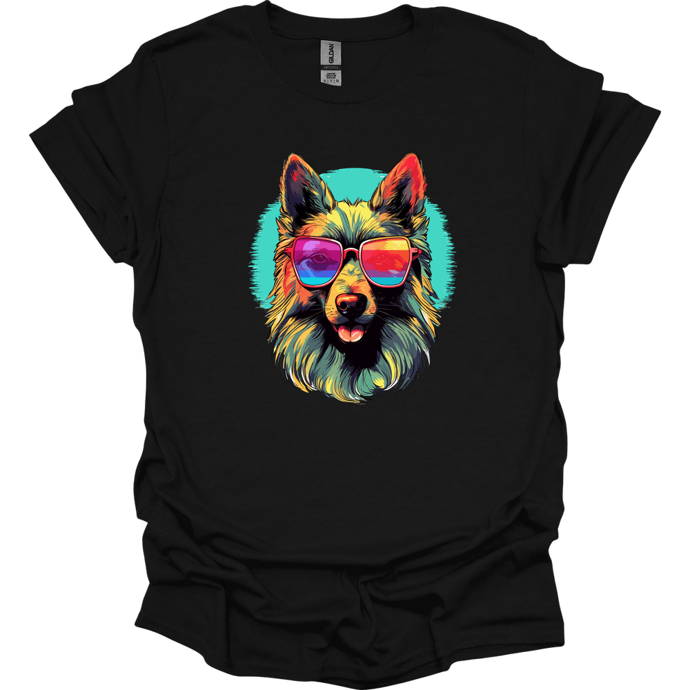 Belgian Tervuren - Top Dog T-Shirt - Black