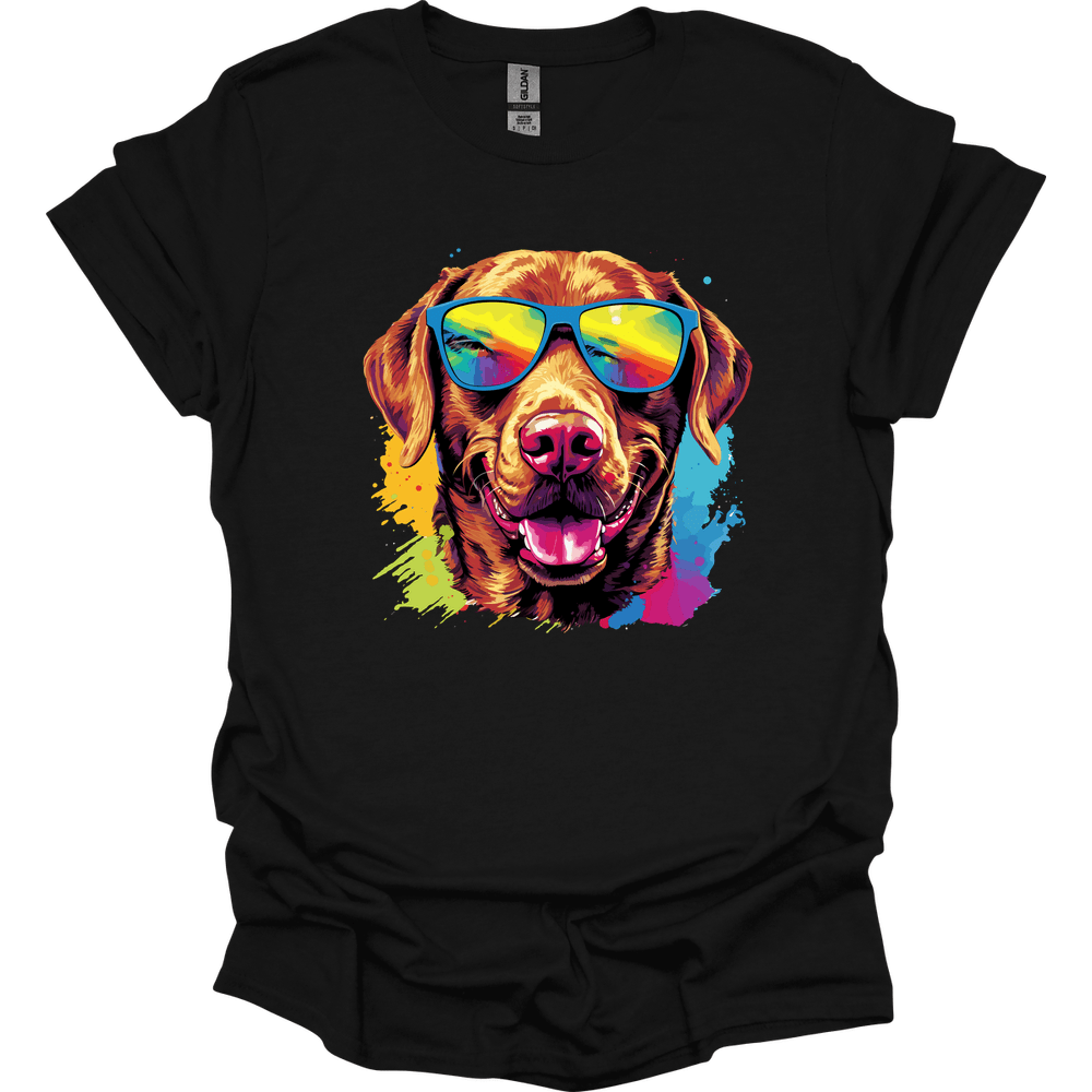 Chesapeake Bay Retriever - Top Dog T-Shirt - Black