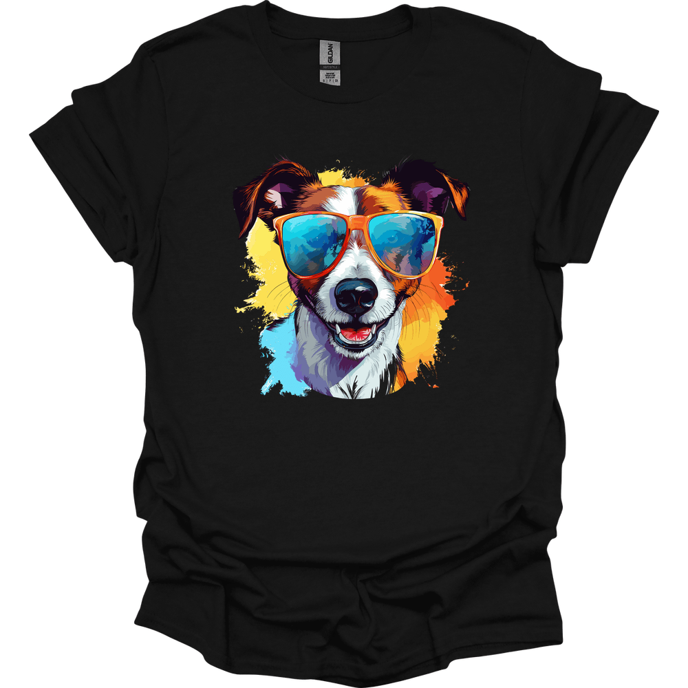 Jack Russell Terrier - Top Dog T-Shirt - Black