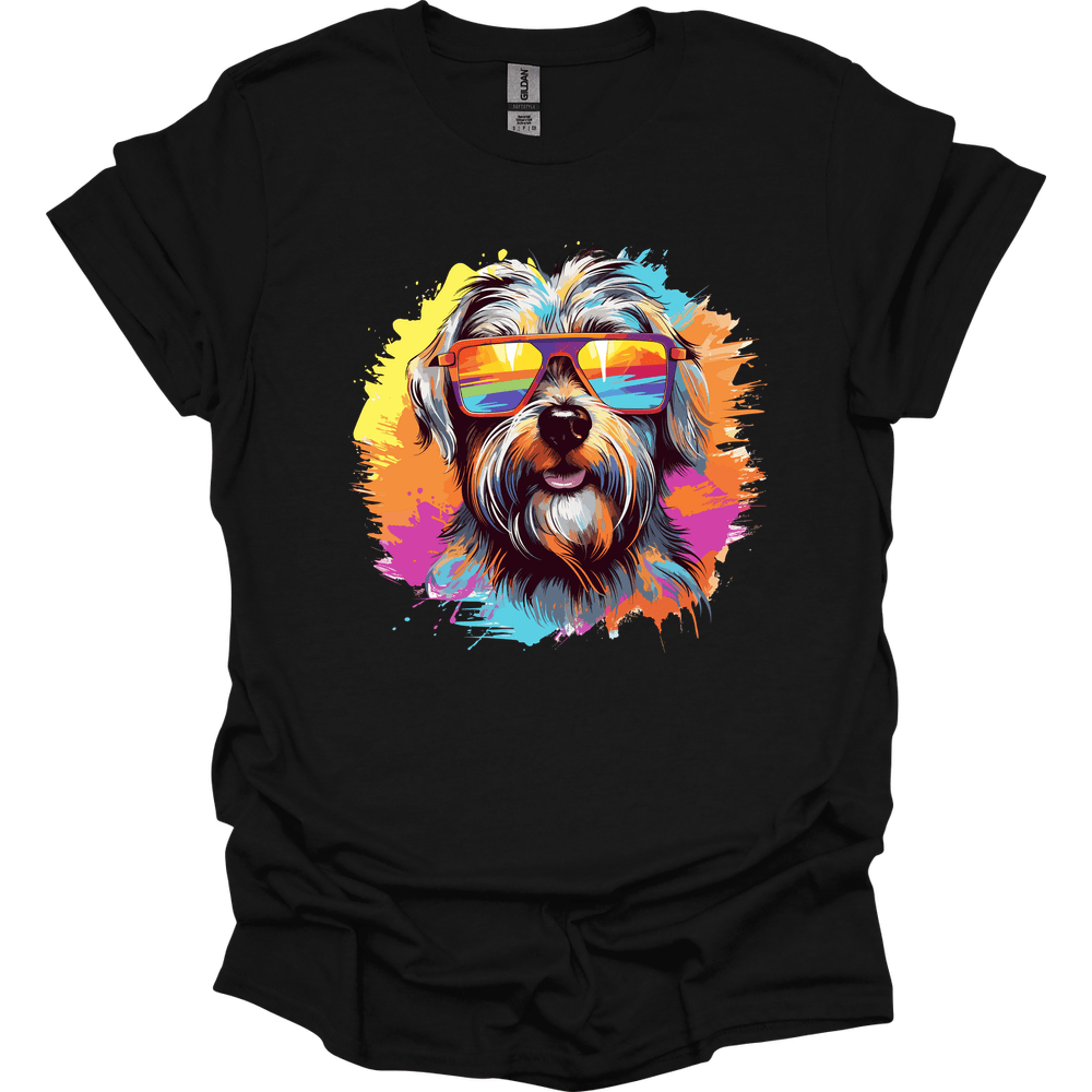 Glen of Imaal Terrier - Top Dog T-Shirt - Black