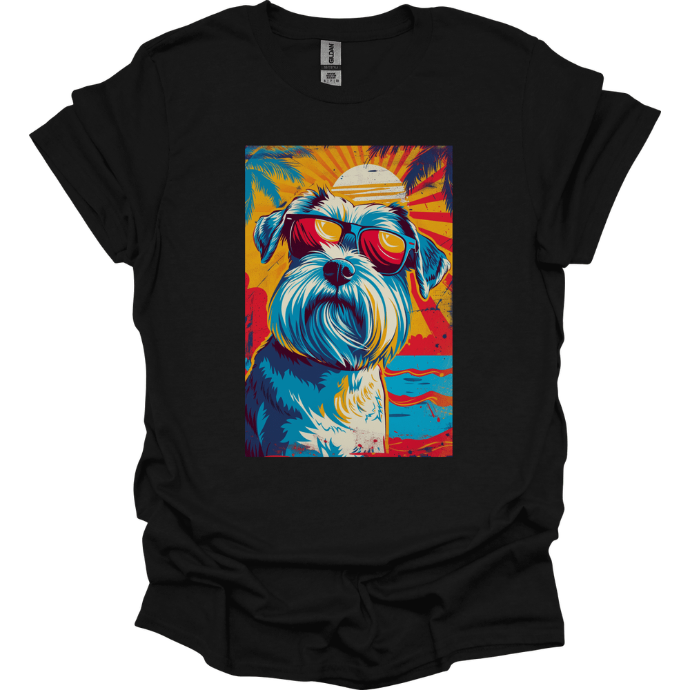 Giant Schnauzer - Summer Dog T-Shirt - Black