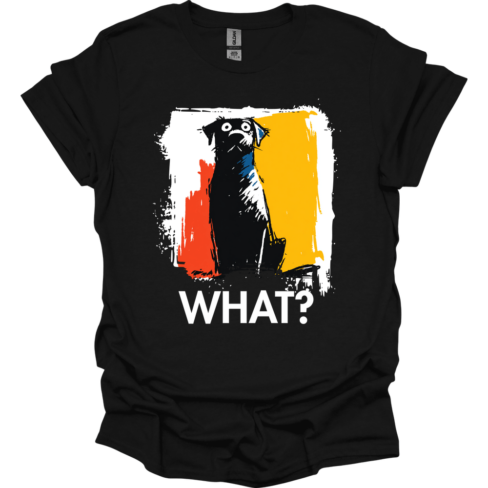 Black Labrador - What Dog T-Shirt - Black