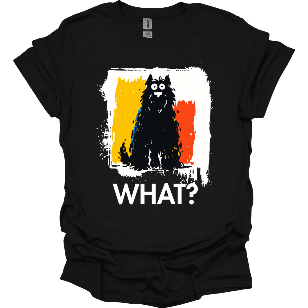 Bouvier Des Flanders - What Dog T-Shirt - Black