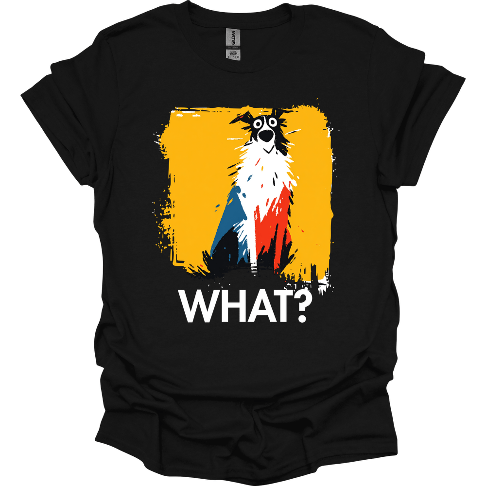 Borzoi - What Dog T-Shirt - Black