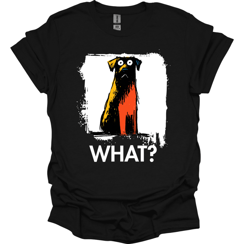 Chocolate Labrador - What Dog T-Shirt - Black