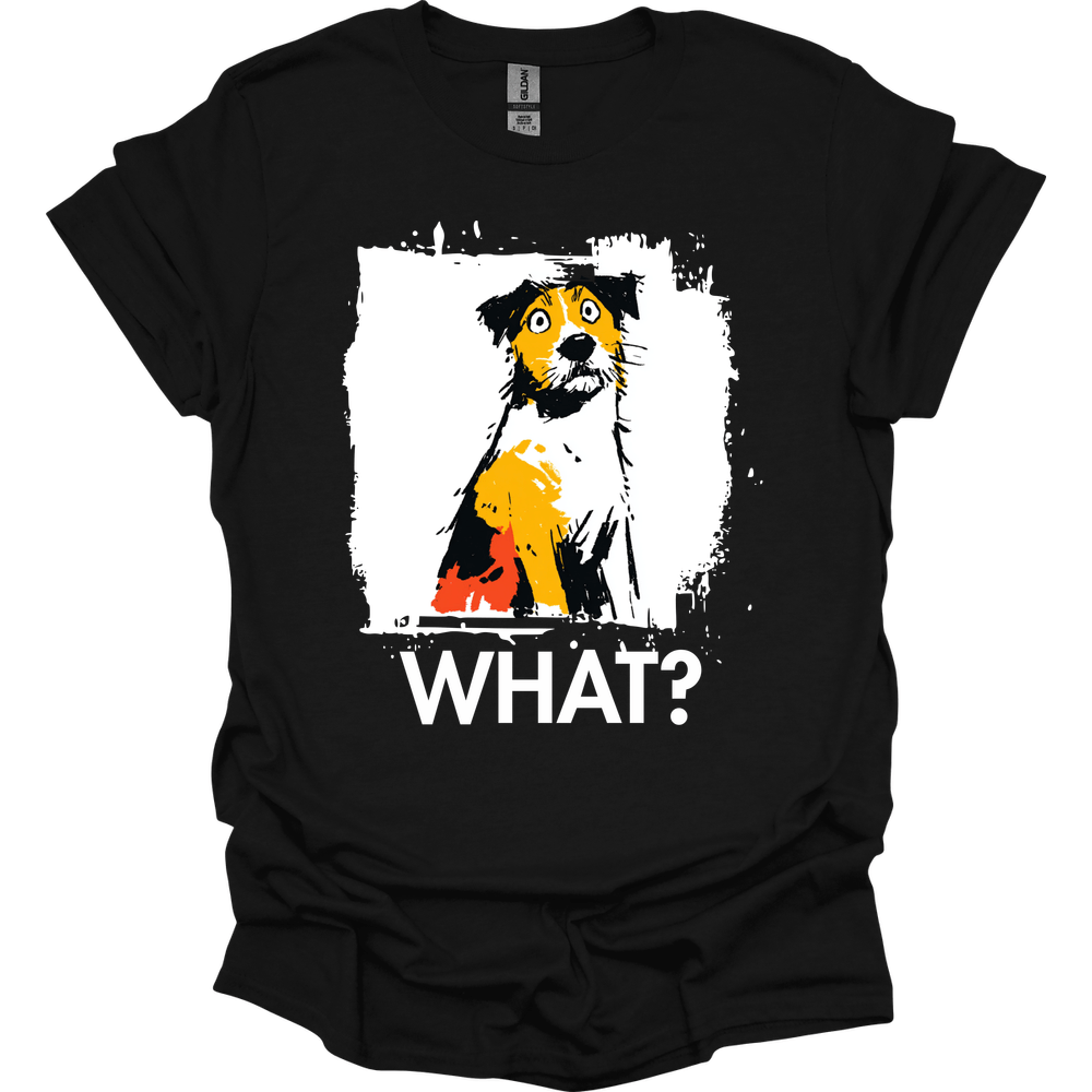 Jack Russell - What Dog T-Shirt - Black