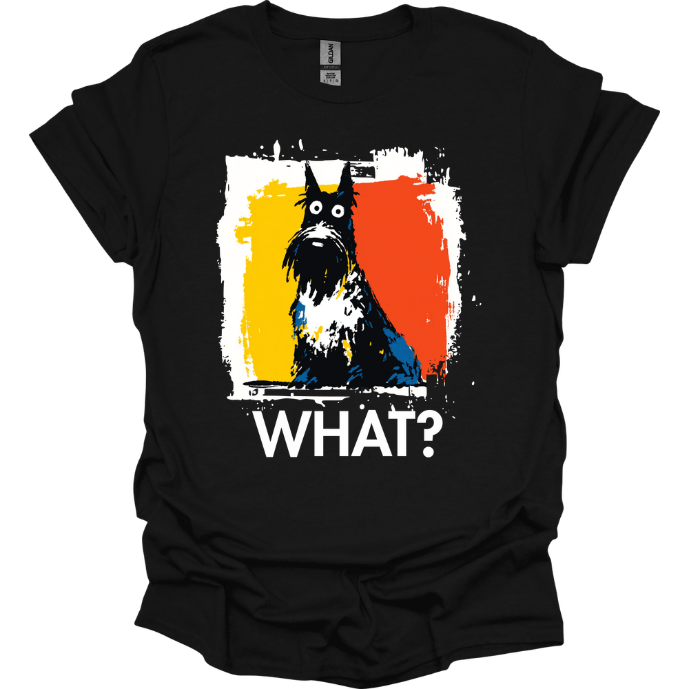 Scottish Terrier - What Dog T-Shirt - Black