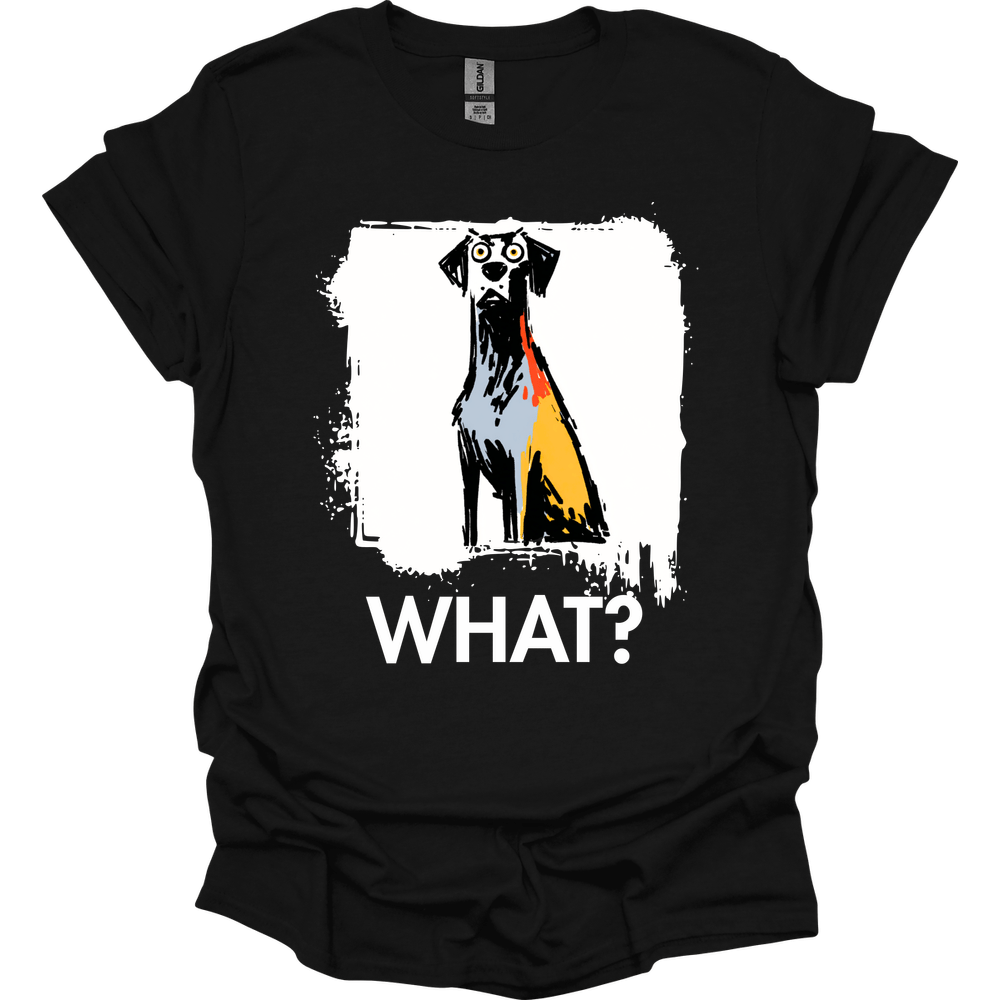 Weimaraner - What Dog T-Shirt - Black