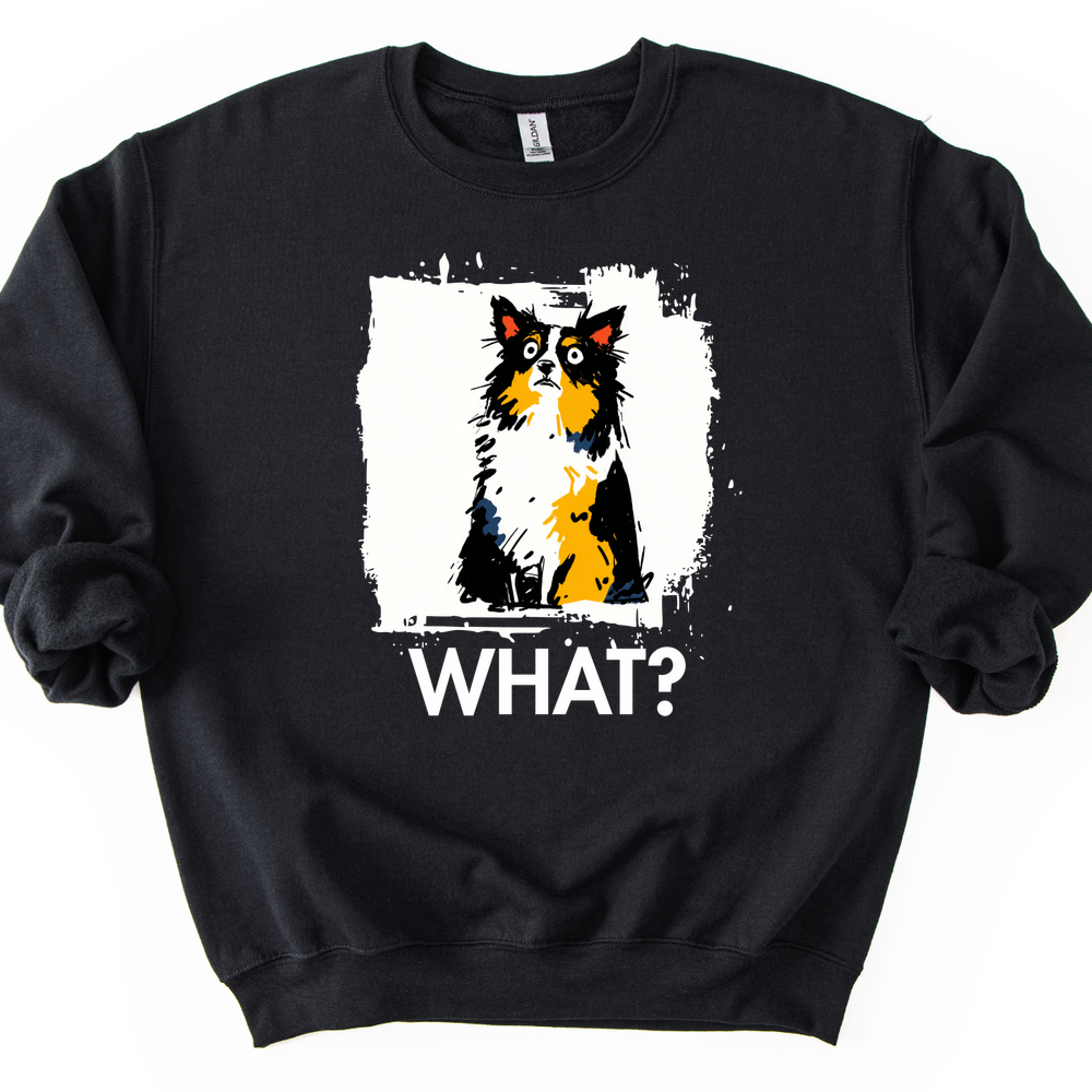 Papillon - What Dog Sweater - Black