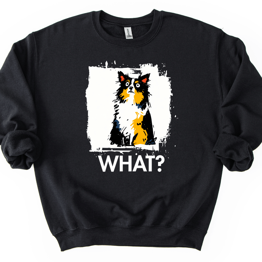 Papillon - What Dog Sweater - Black