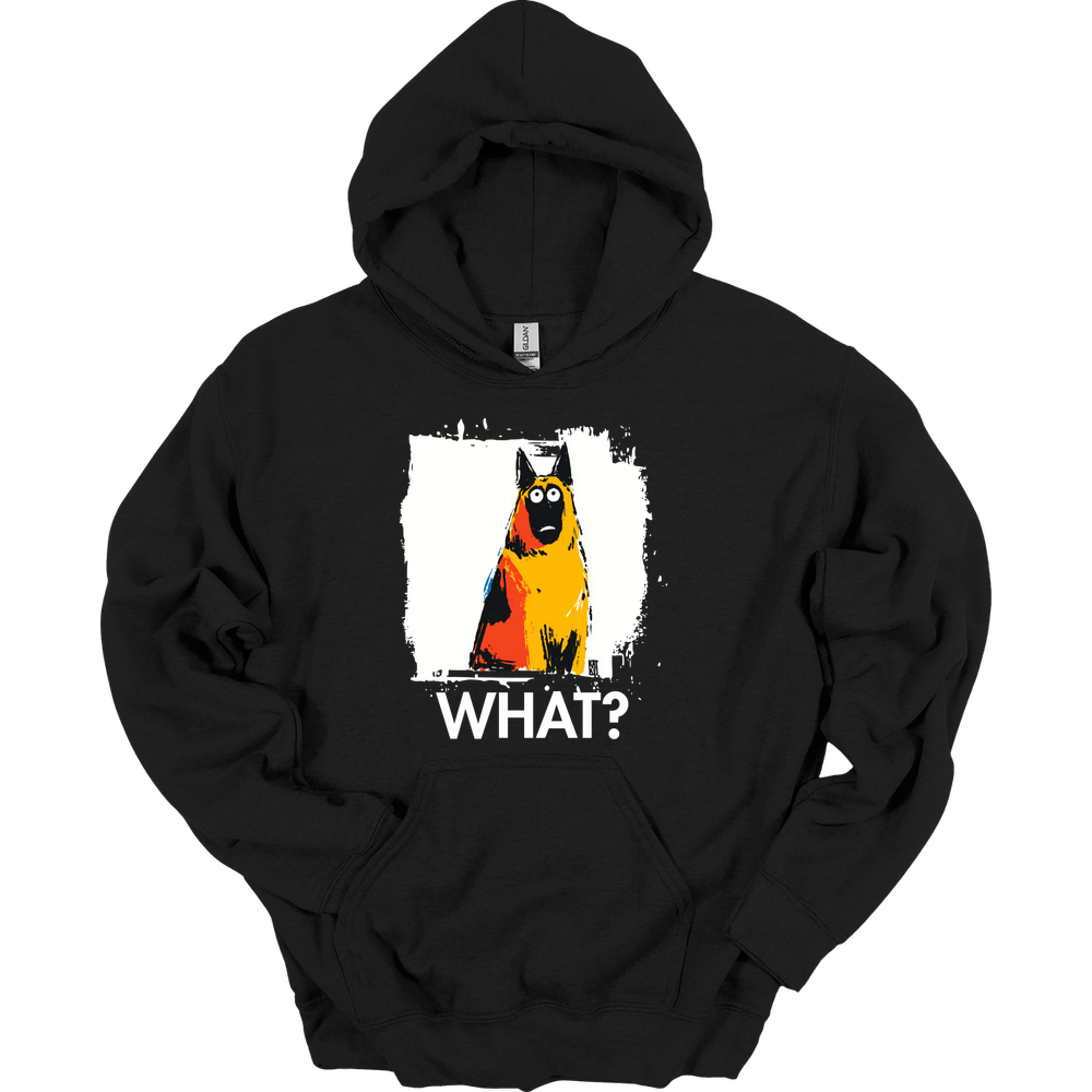 Belgian Malinois - What Dog Hoodie - Black