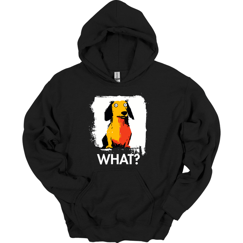 Dachshund - What Dog Hoodie - Black