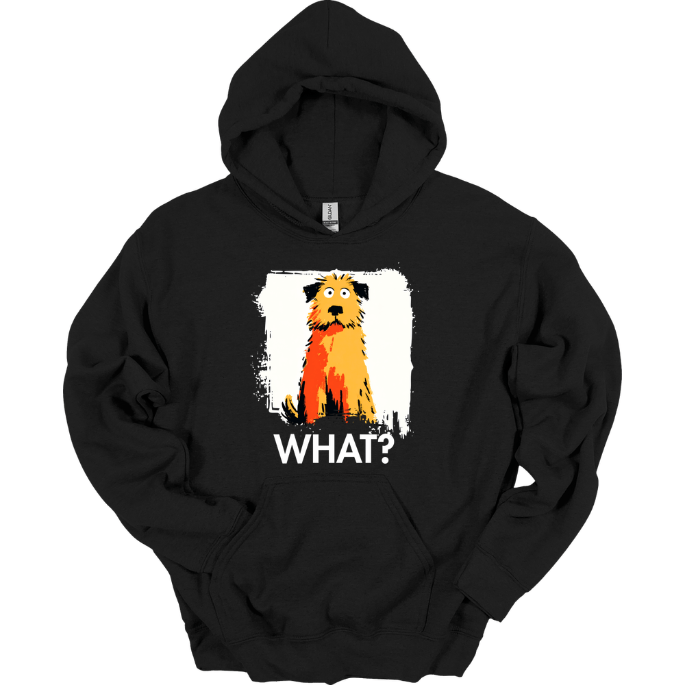 Golden Doodle - What Dog Hoodie - Black
