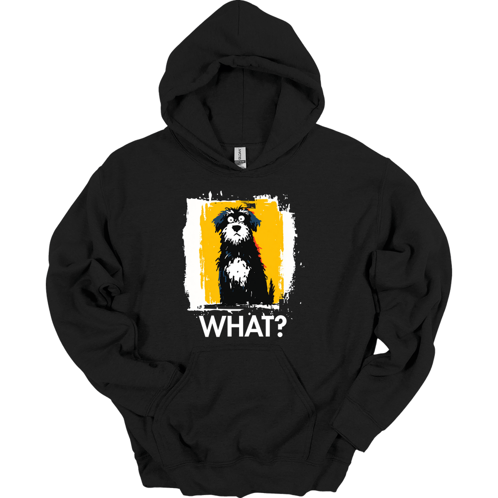 Portuguese Water Dog - What Dog Hoodie - Black