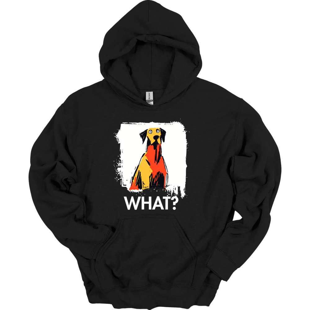 Vizsla - What Dog Hoodie - Black