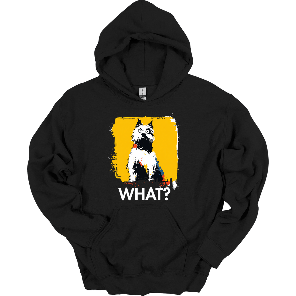 West Highland White Terrier - What Dog Hoodie - Black