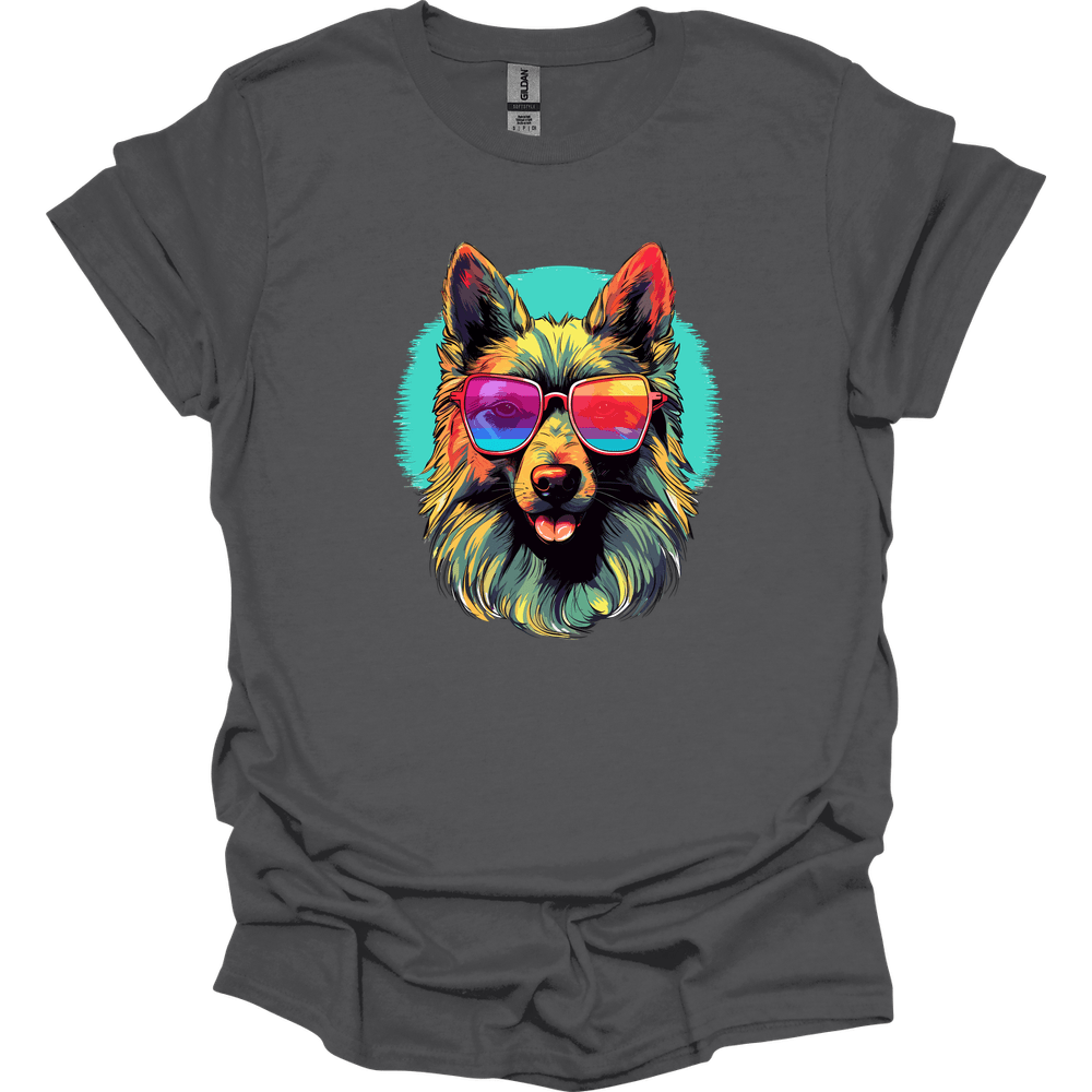 Belgian Tervuren - Top Dog T-Shirt - Charcoal