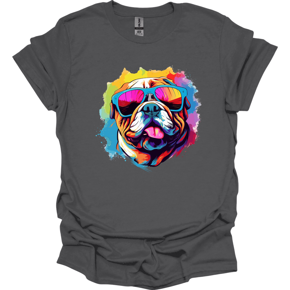 Bulldog - Top Dog T-Shirt - Charcoal