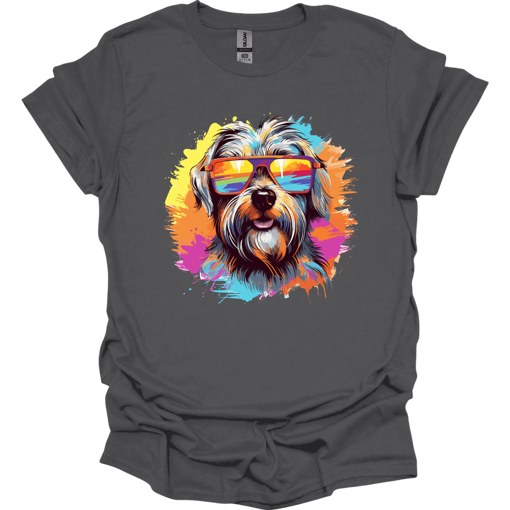 Glen of Imaal Terrier - Top Dog T-Shirt - Charcoal