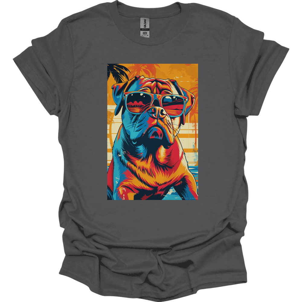 Rottweiler - Summer Dog T-Shirt - Charcoal