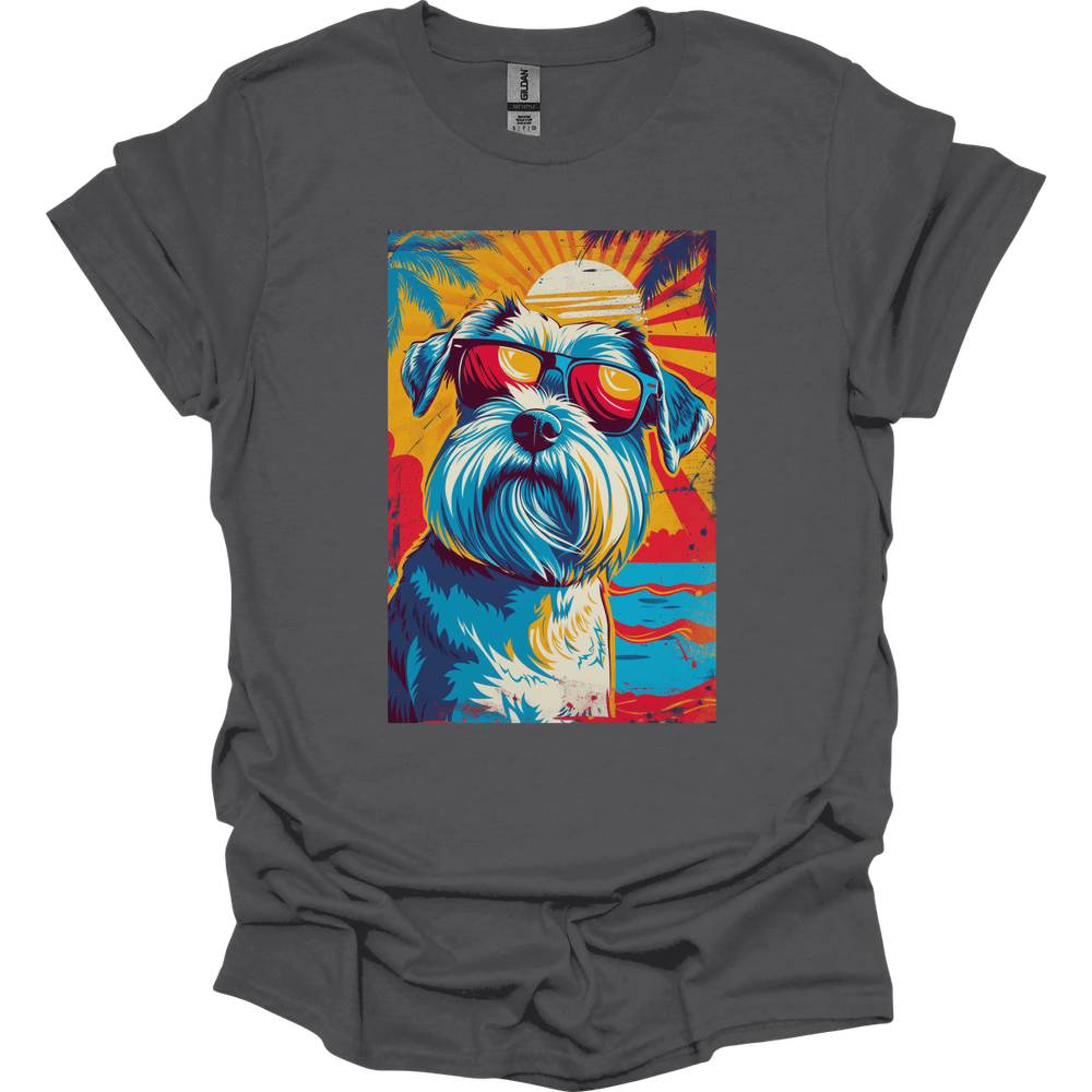 Giant Schnauzer - Summer Dog T-Shirt - Charcoal