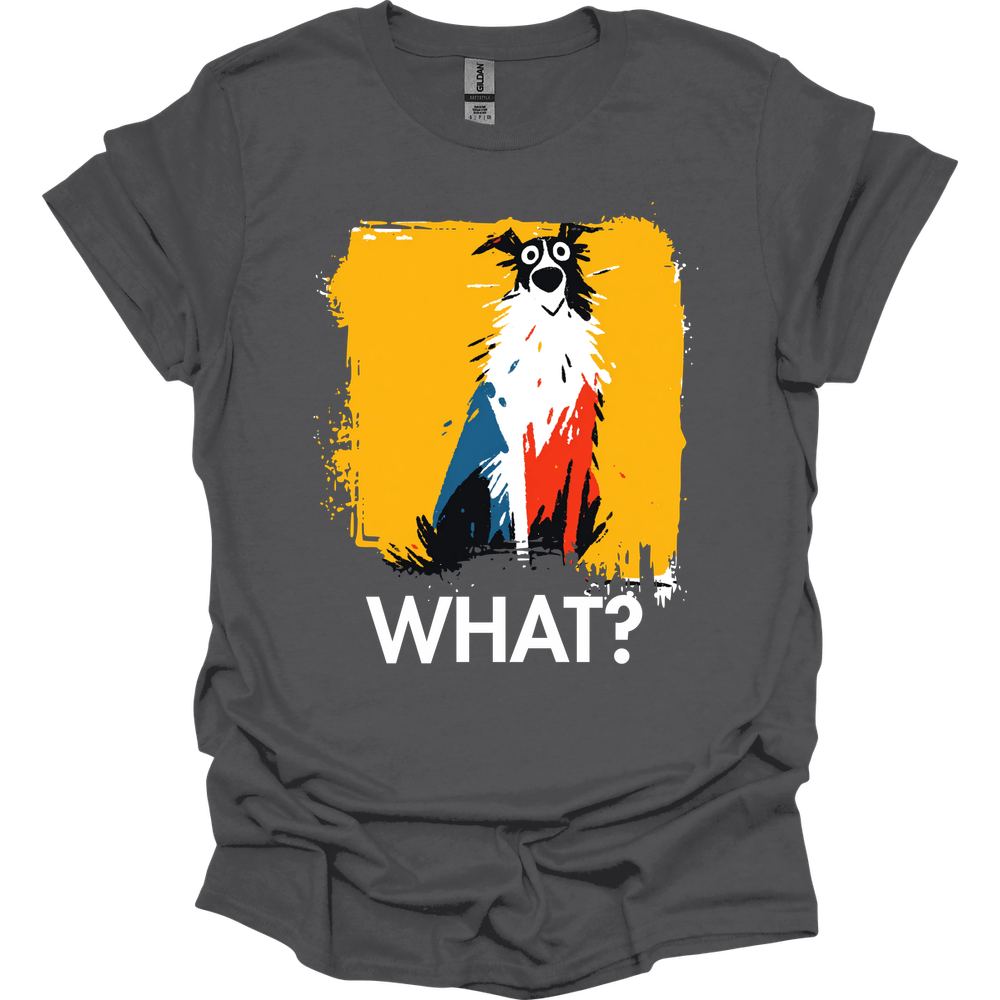 Borzoi - What Dog T-Shirt - Charcoal