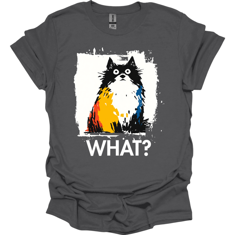 Keeshond - What Dog T-Shirt - Charcoal