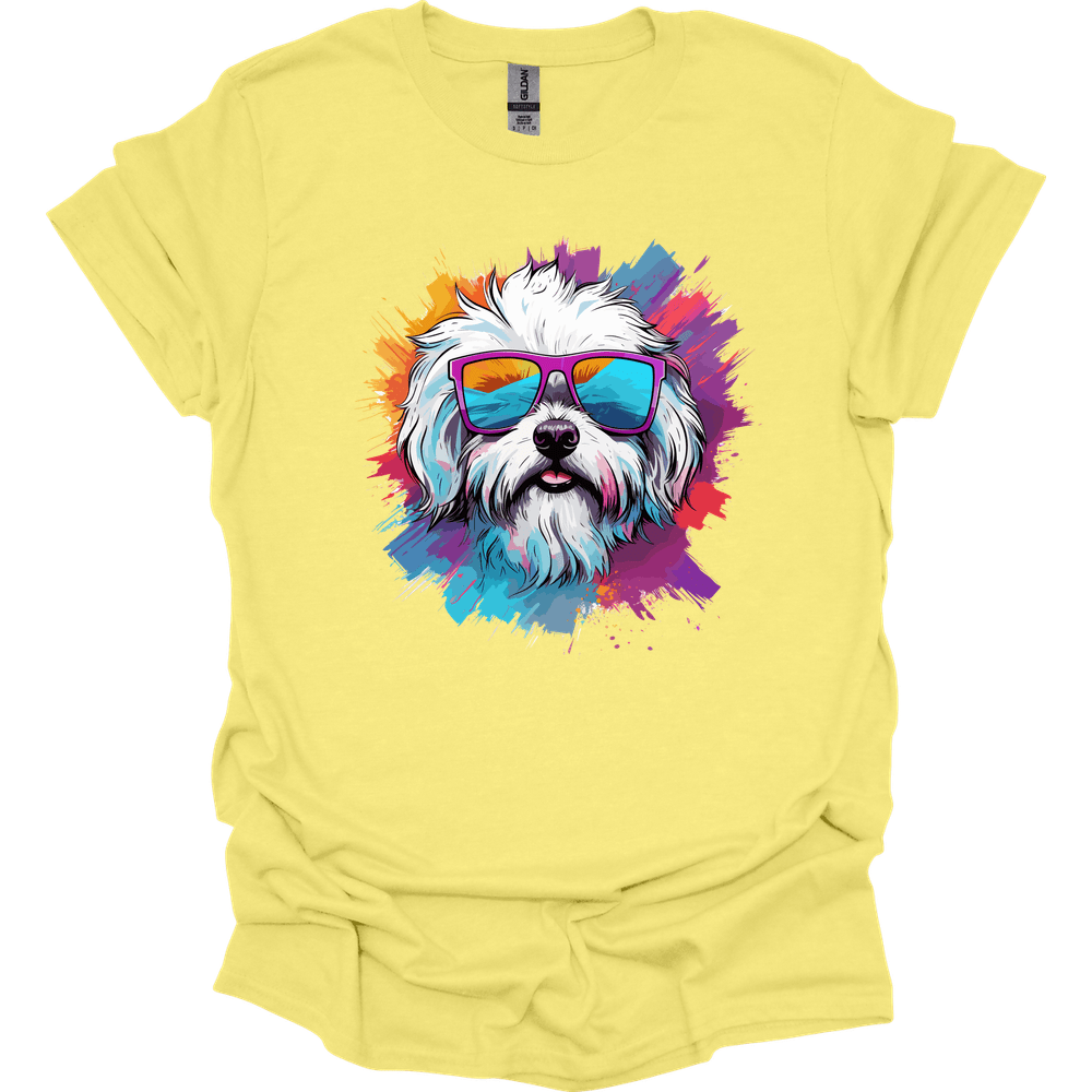 Maltese - Top Dog T-Shirt - Cornsilk