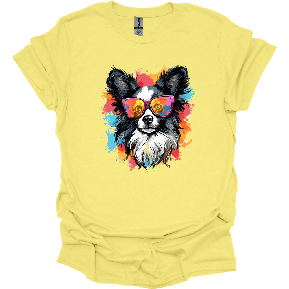 Papillon - Top Dog T-Shirt - Cornsilk