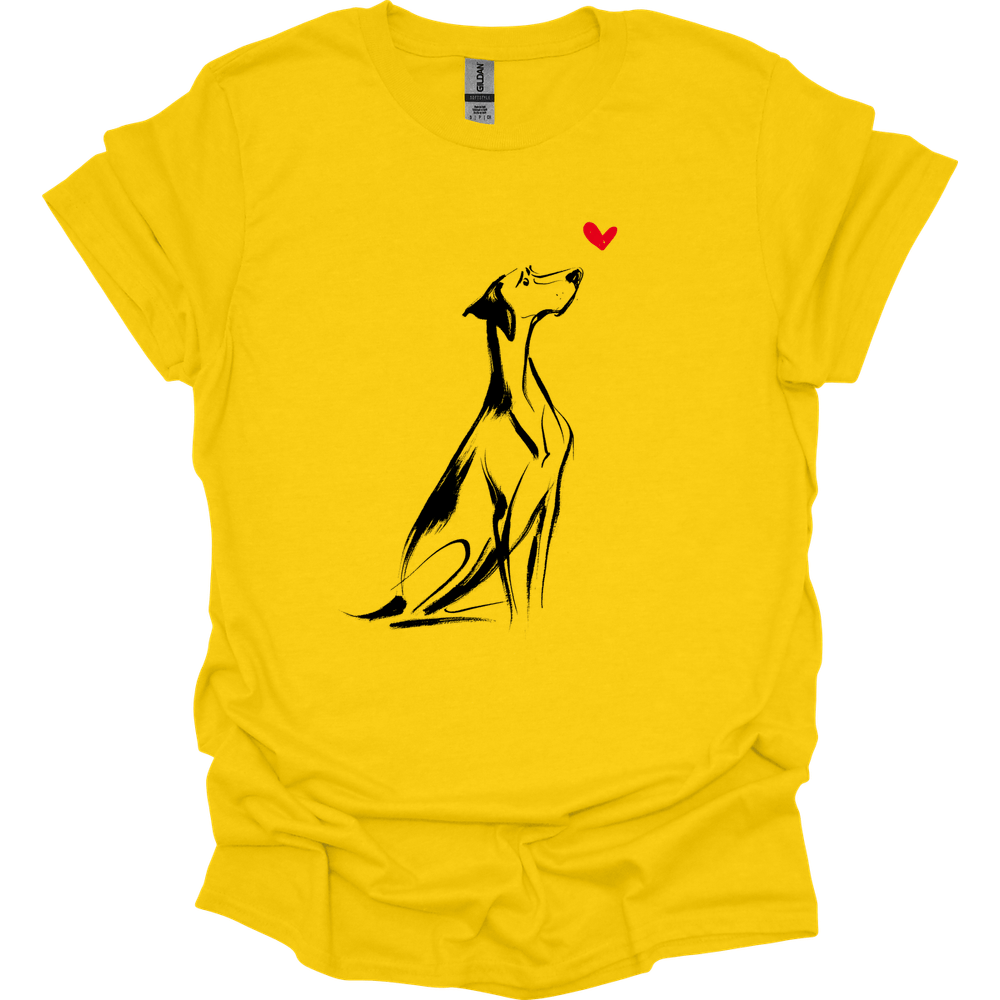 German Shorthaired Pointer - Sketch Dog T-Shirt - Daisy