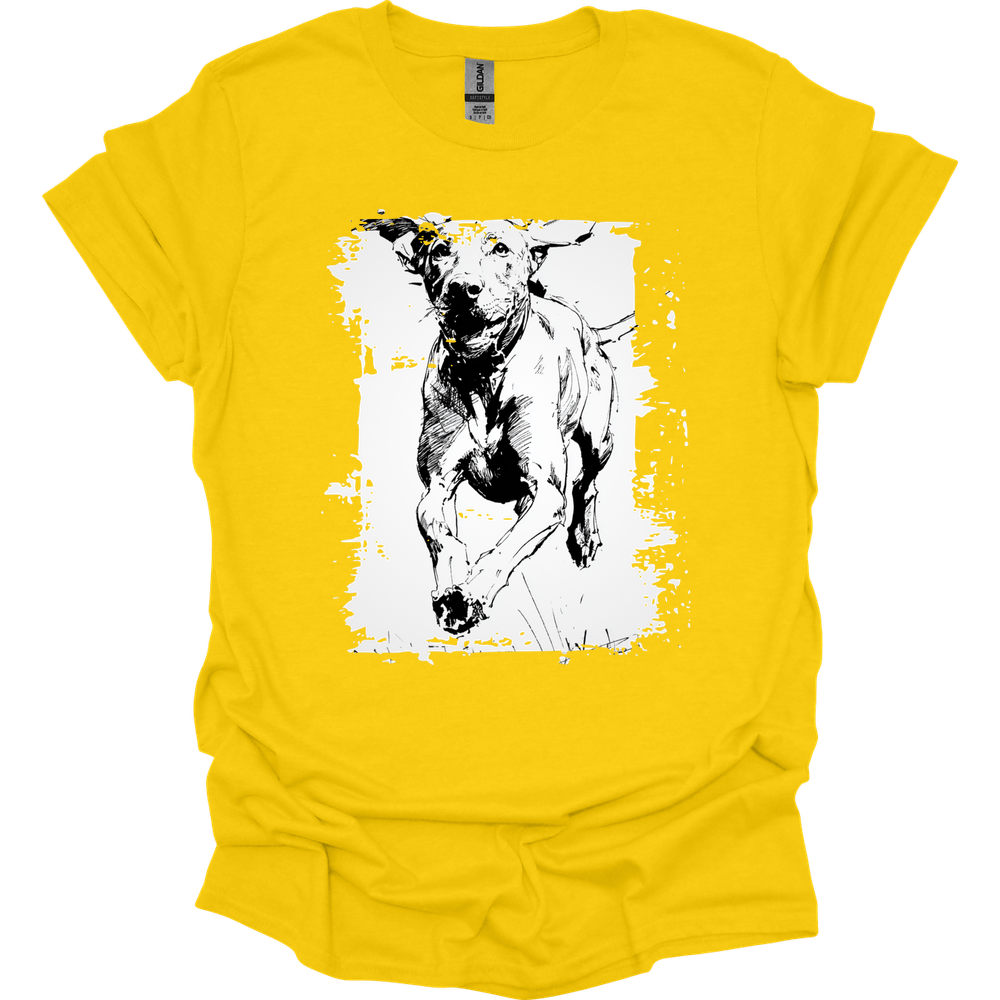 Vizsla - Running Dog T-Shirt - Daisy