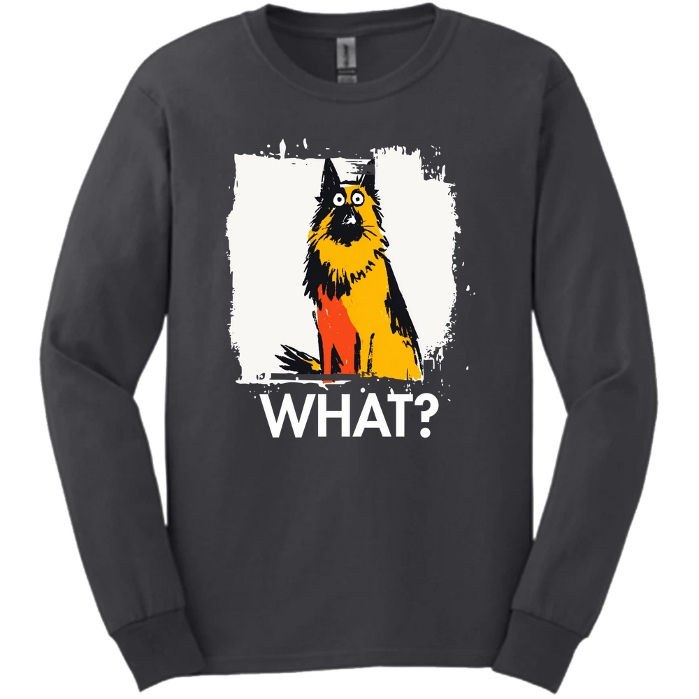 Dutch Shepherd - What Dog Long Sleeve Tee - Dark Heather